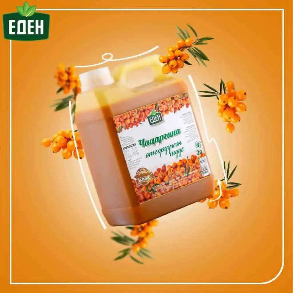 Eden өтгөрүүлсэн шүүс 2л чацаргана