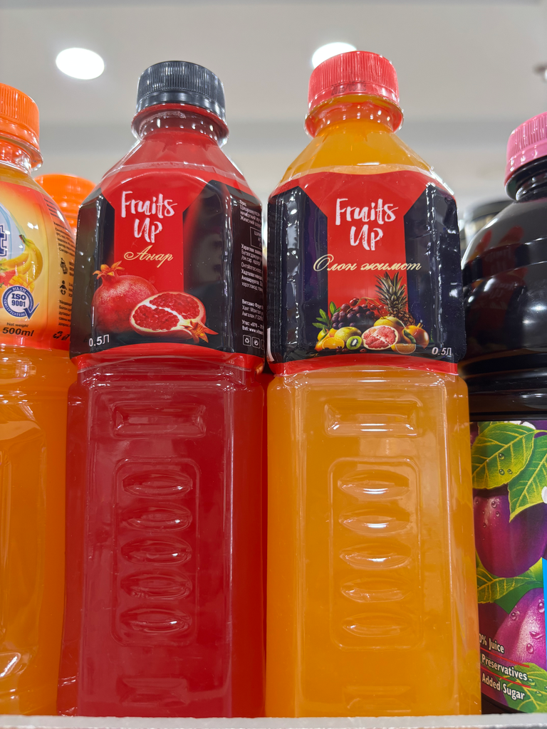 Жүүс Fruits Up 0.5л