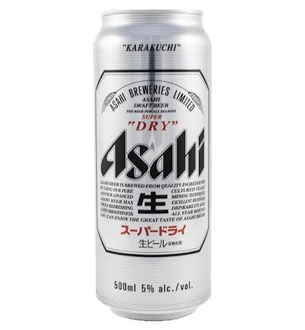 Пиво Asahi лаазтай 500гр