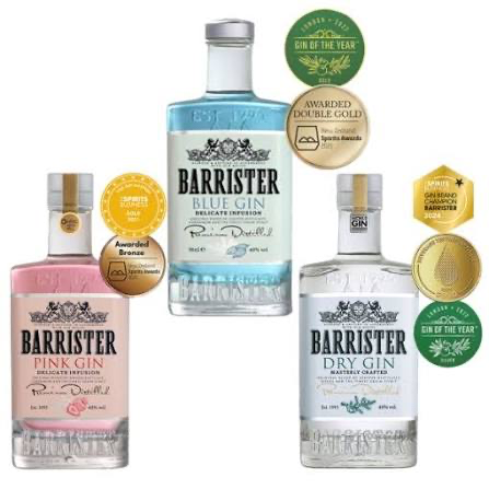 BARRISTER 0.7 л  39%  /BLUE,PINK,ORANGE/ 